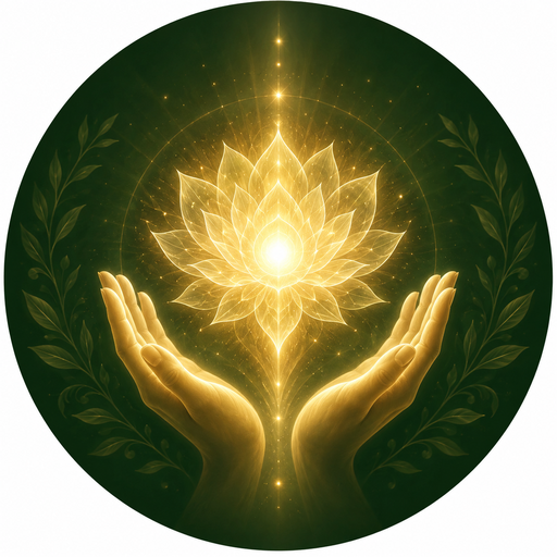 Reiki healing icon